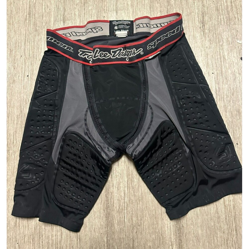 Troy Lee Designs Mens LPS 5605 Protective Compression Shorts Black Large